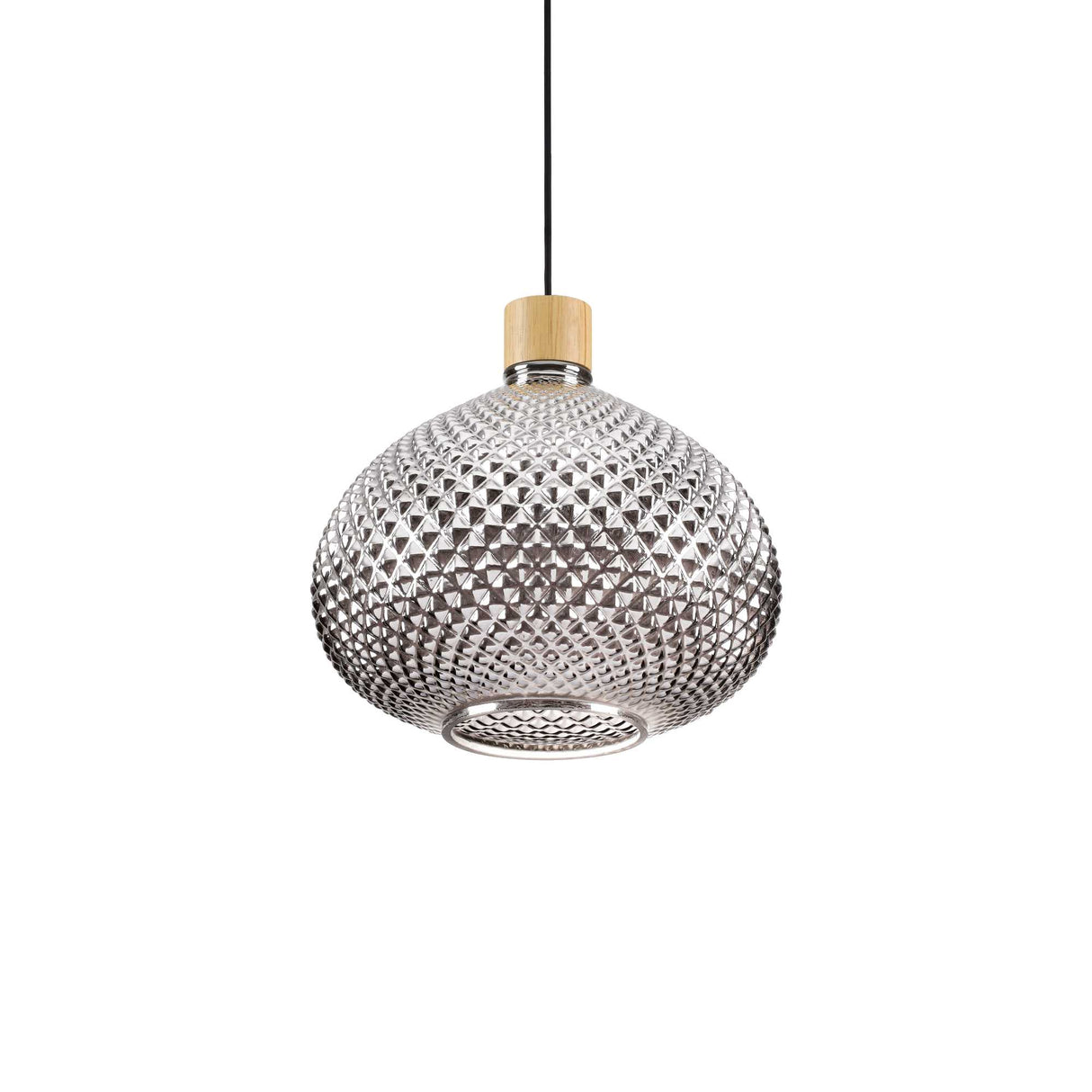 Modern Elegance: Single-Bulb BERGEN-3 Pendant Light
