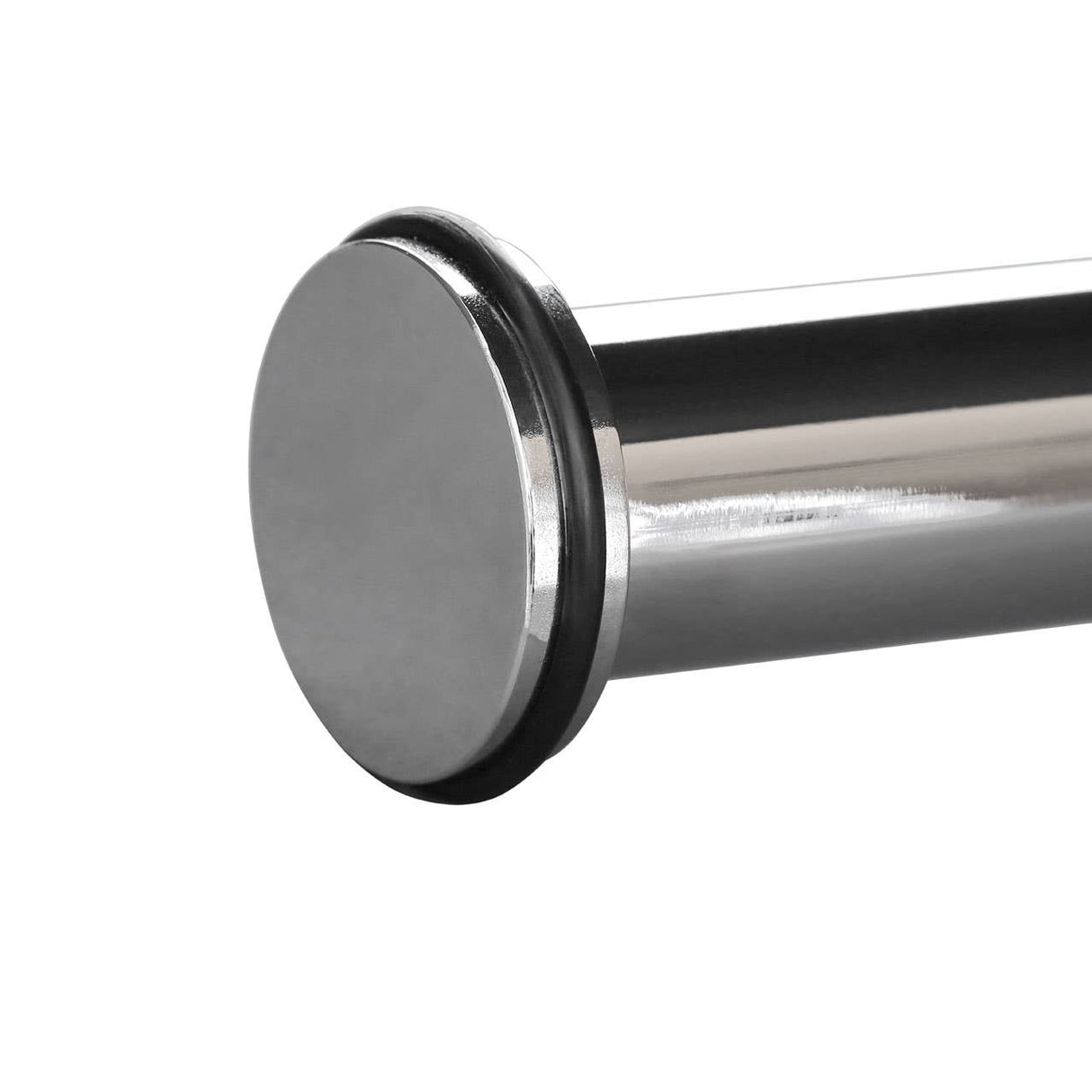 Black Tempered Glass Snack Table