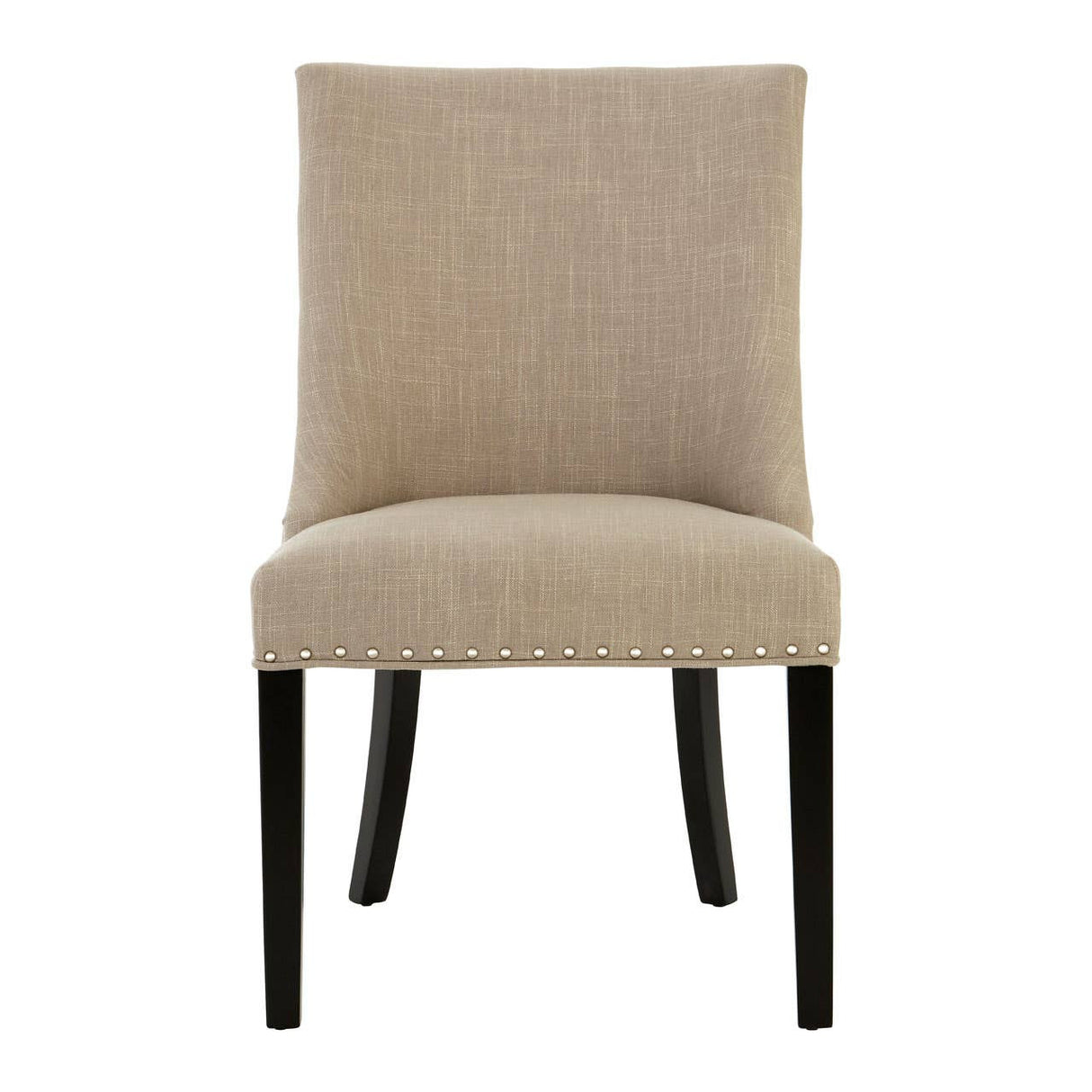 Regents Park Natural Linen With Curly Back Dining Chair