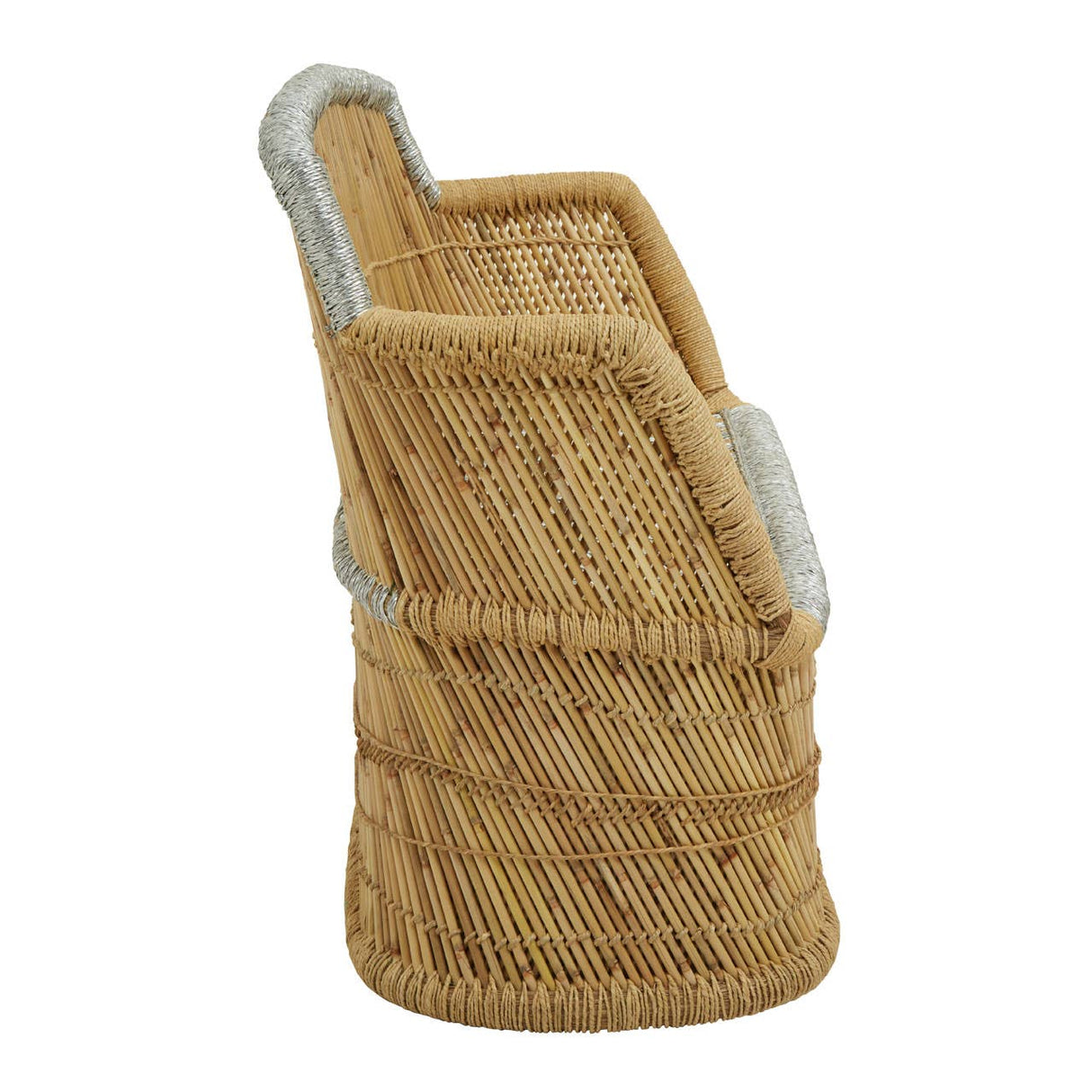 Rowan Two Seater Natural and Silver Sofa