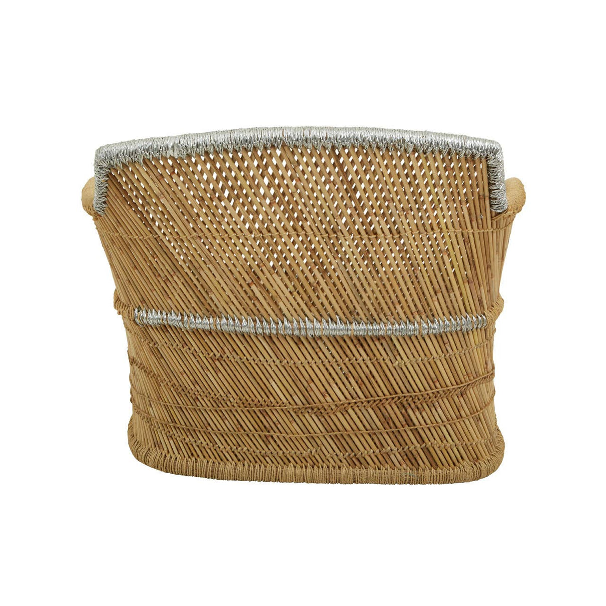 Rowan Two Seater Natural and Silver Sofa