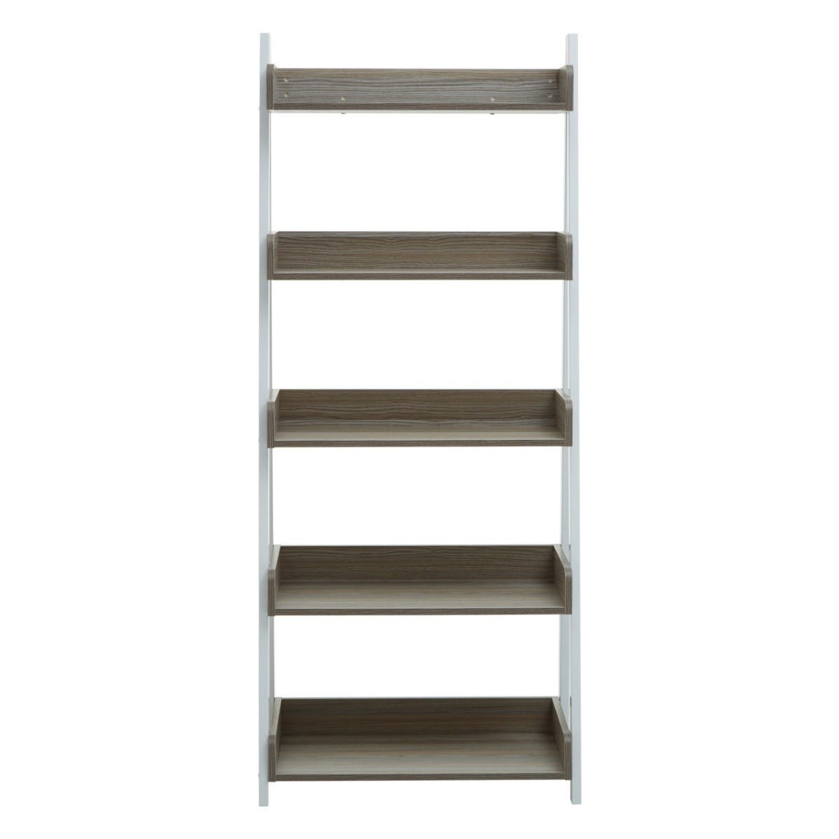 Bradbury Five Tier Light Oak Shelf Unit