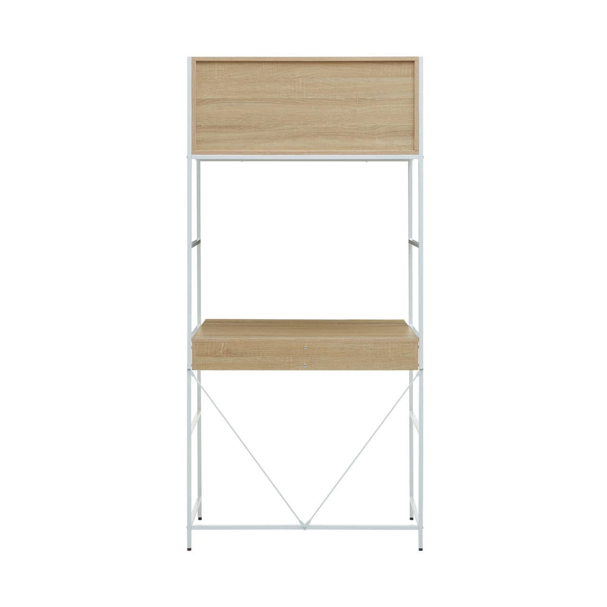 Bradbury Natural Oak Shelf Unit