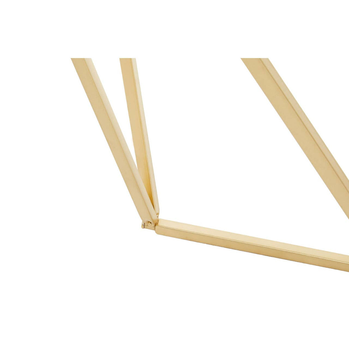 Farran Gold Finish Round Console Table