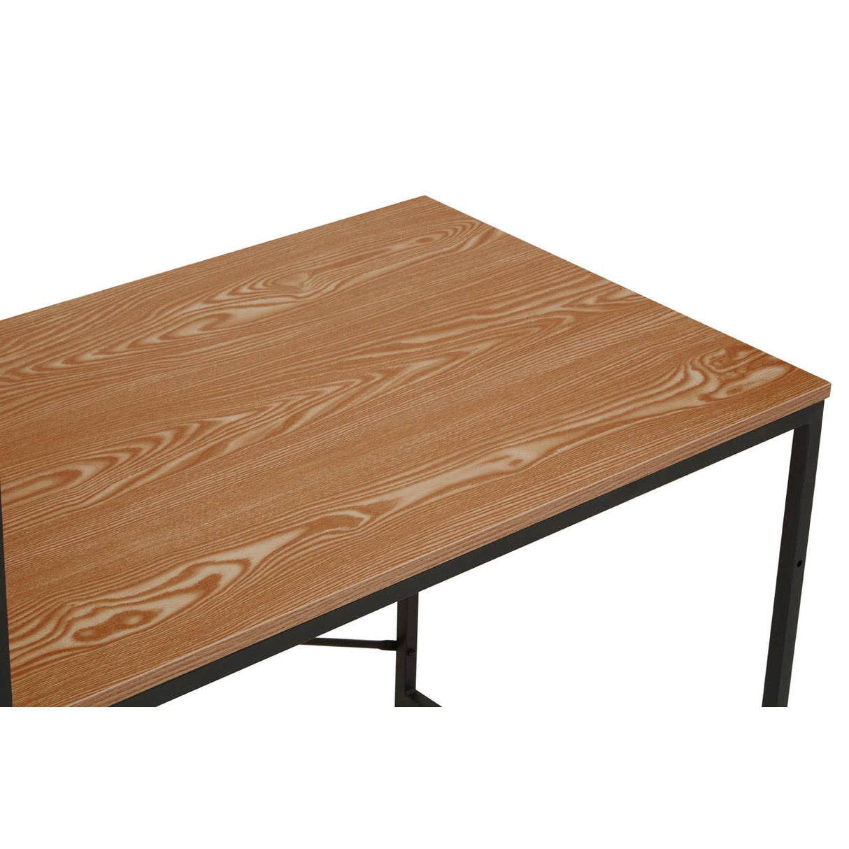 Laxton Red Pomelo Desk With Shelves