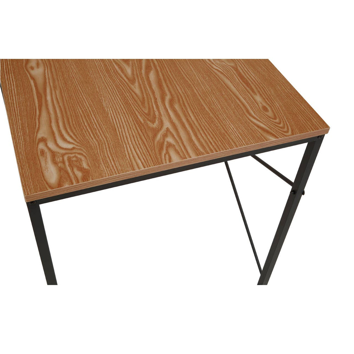 Laxton Red Pomelo Desk With Shelves