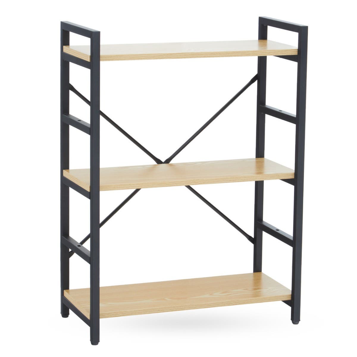 Laxton 3 Tiered Light Yellow Shelf Unit