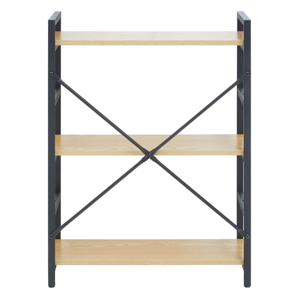 Laxton 3 Tiered Light Yellow Shelf Unit