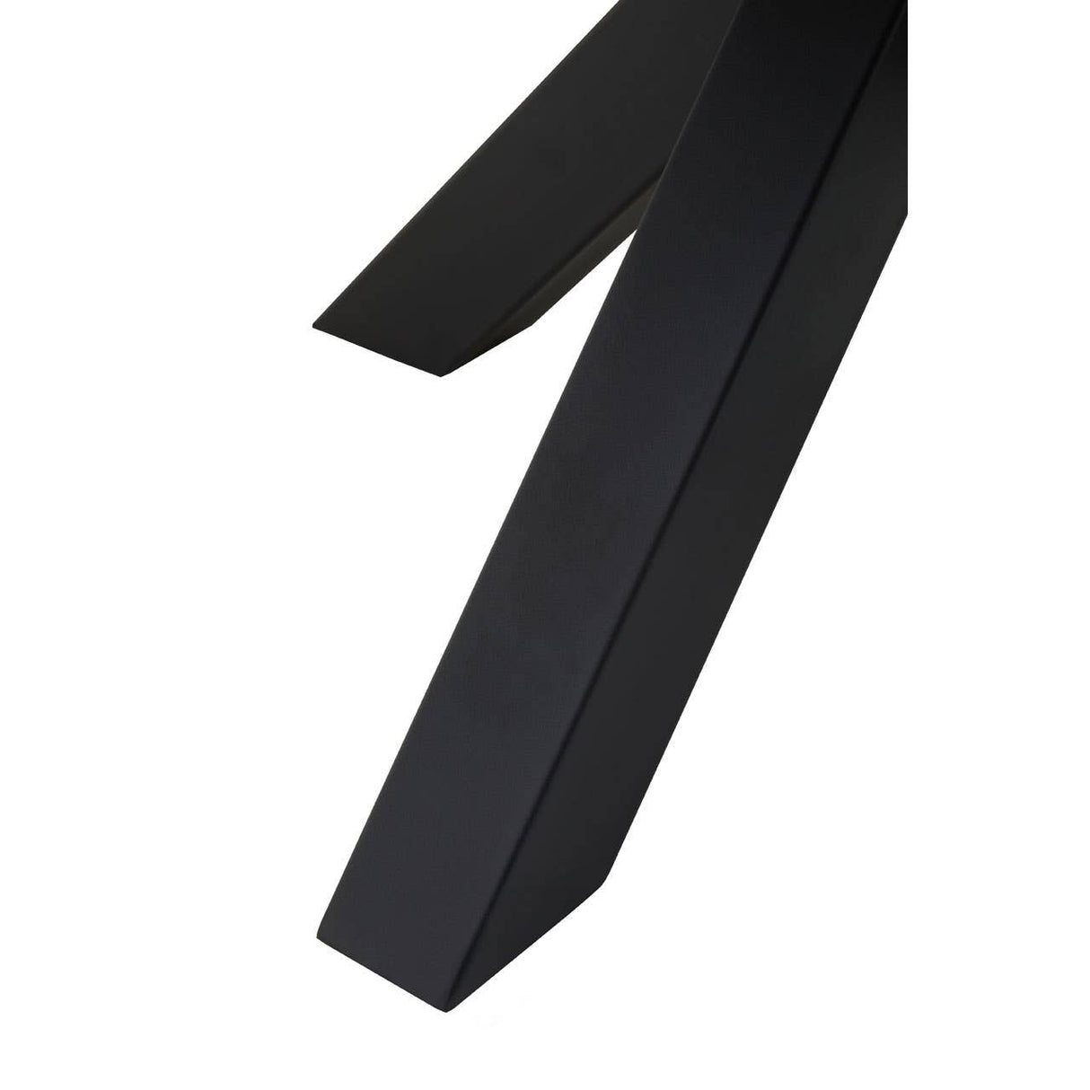 Salford Dining Table With Black Powder Legs