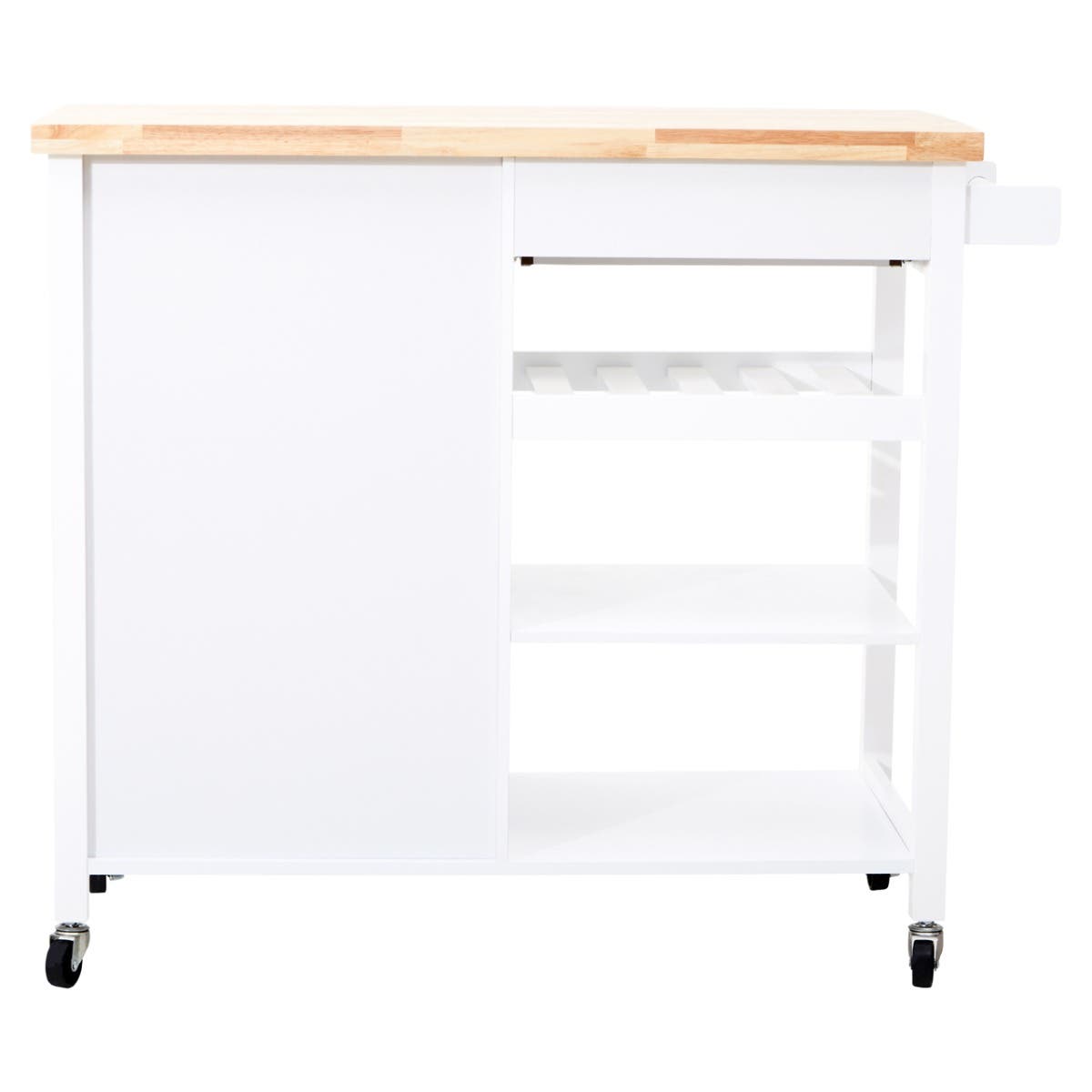 Frankfurt White Kitchen Trolley