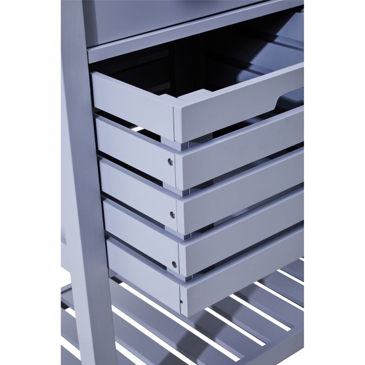 Frankfurt Grey Kitchen Trolley
