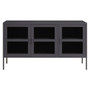 Acier Three Door Grey Sideboard