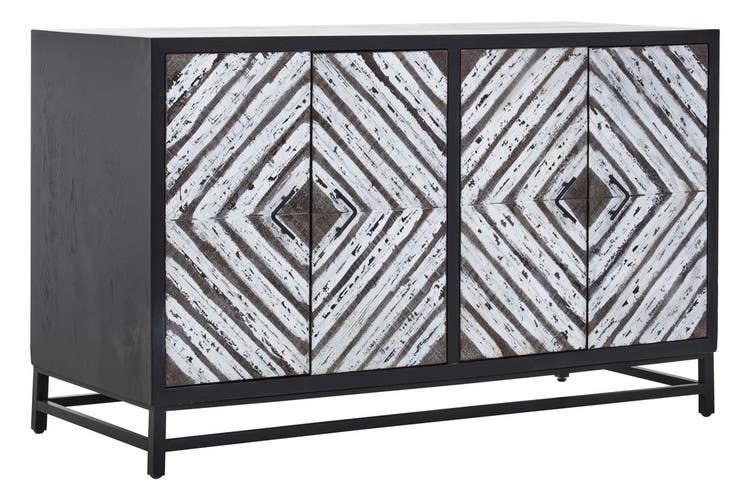 Lombok Four Door internal shelf storage Sideboard