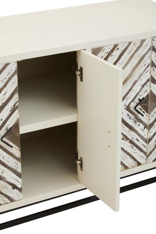 Lombok Wood Pattern door Sideboard