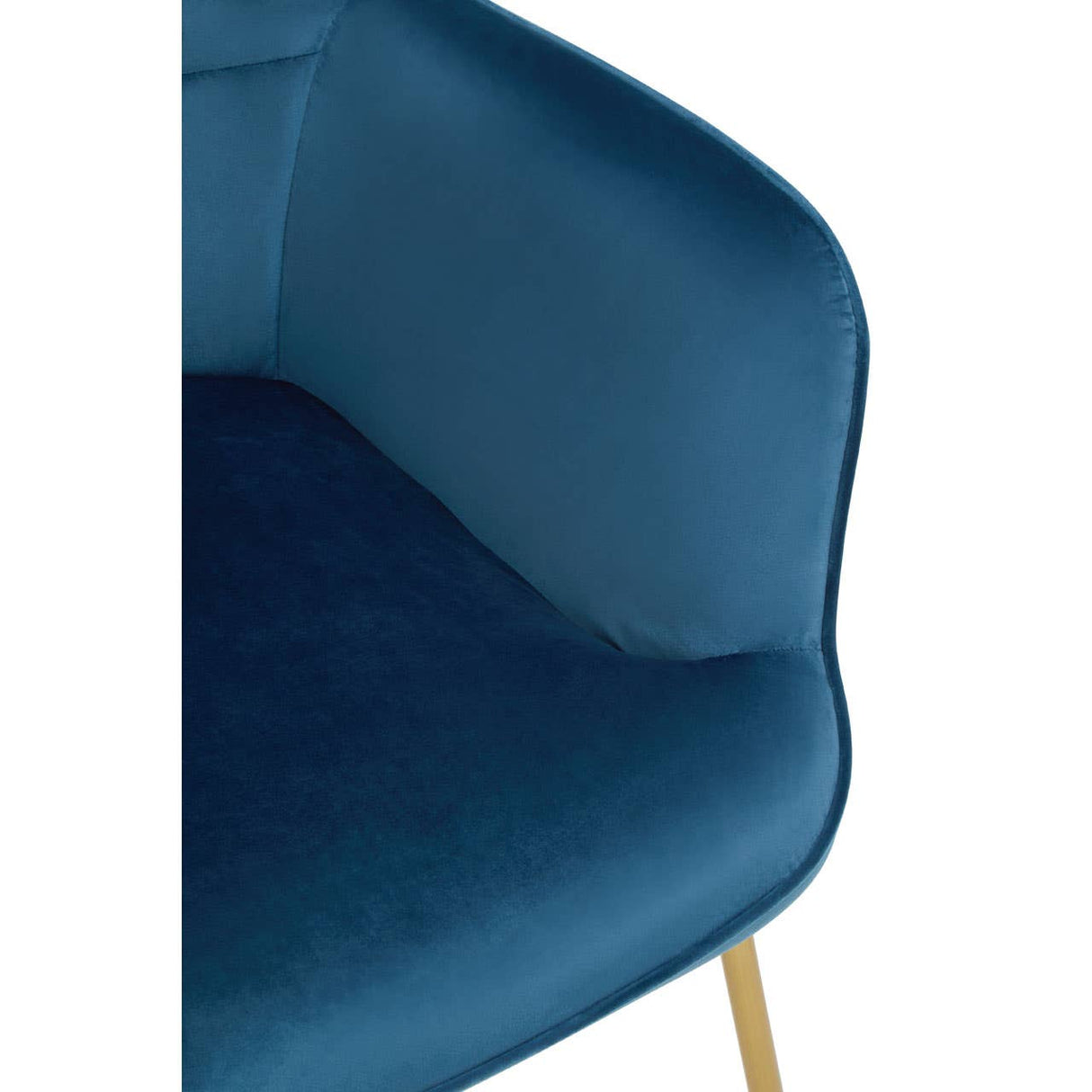 Stockholm Blue Velvet Chair