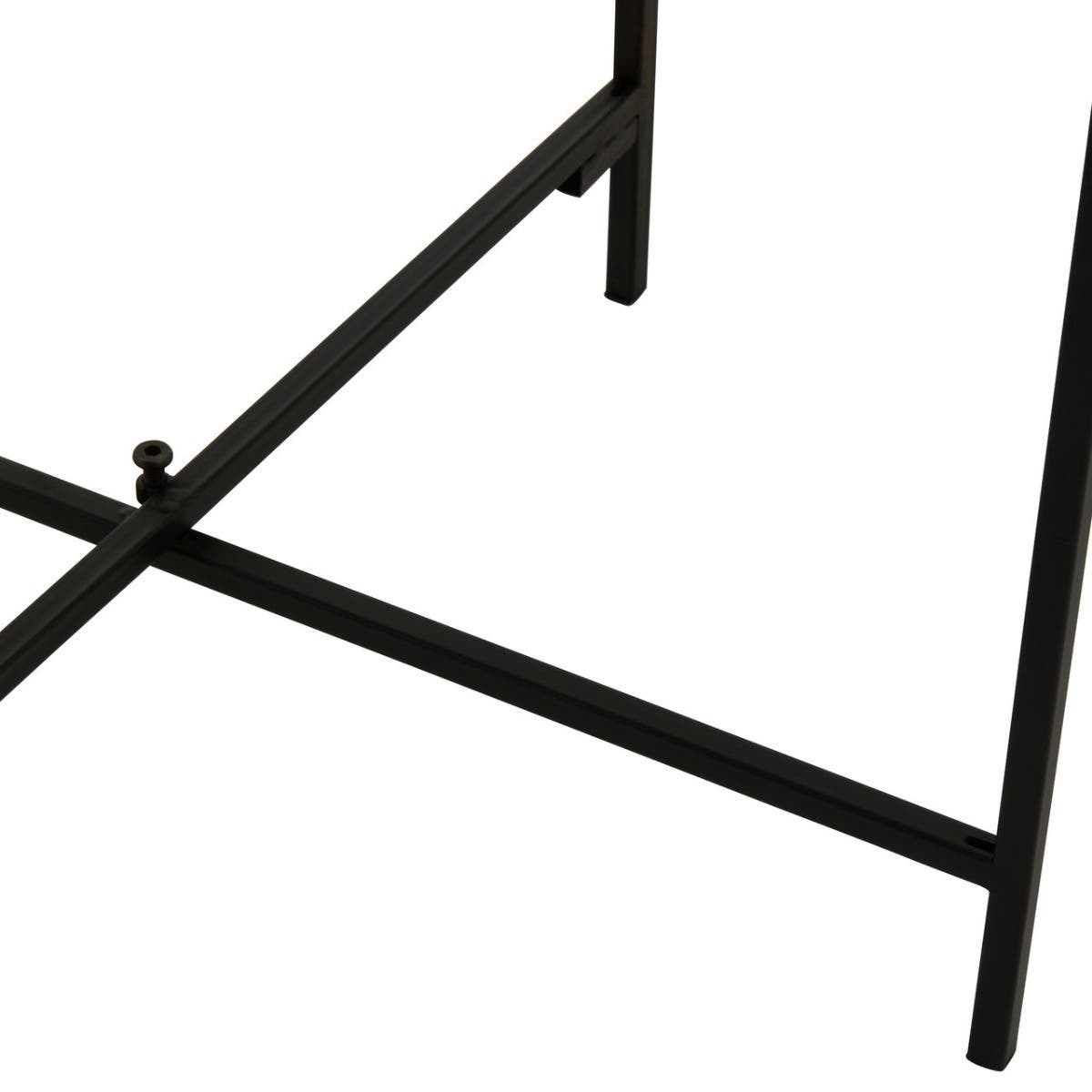 Depok Side Table With Cross Legs