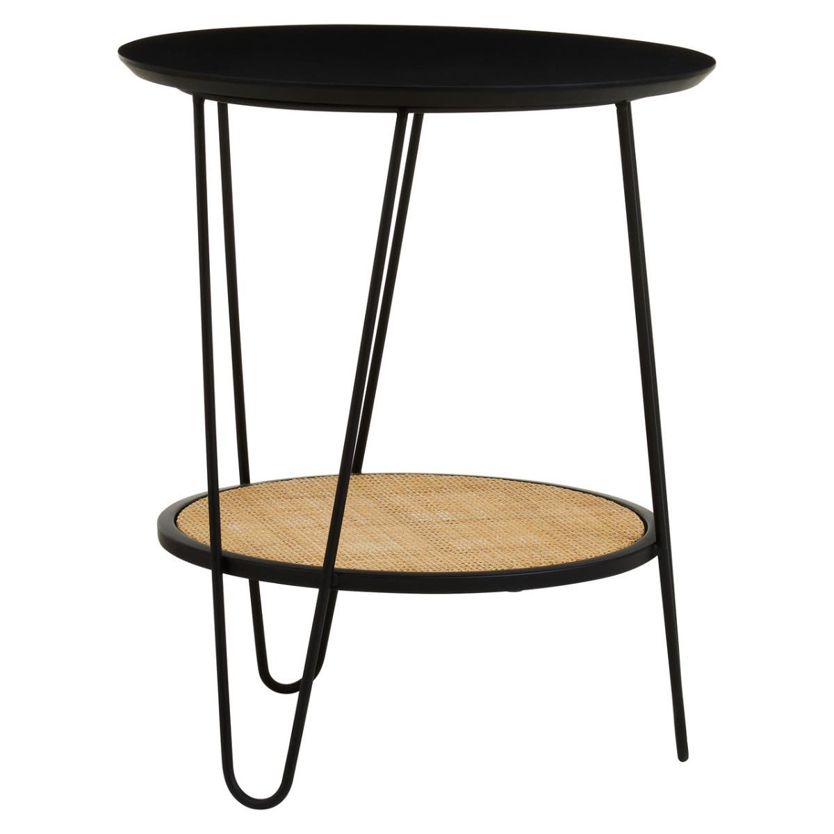 Depok Side Table With Hairpin Legs
