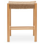 Bandar Natural Rope and Beechwood Stool