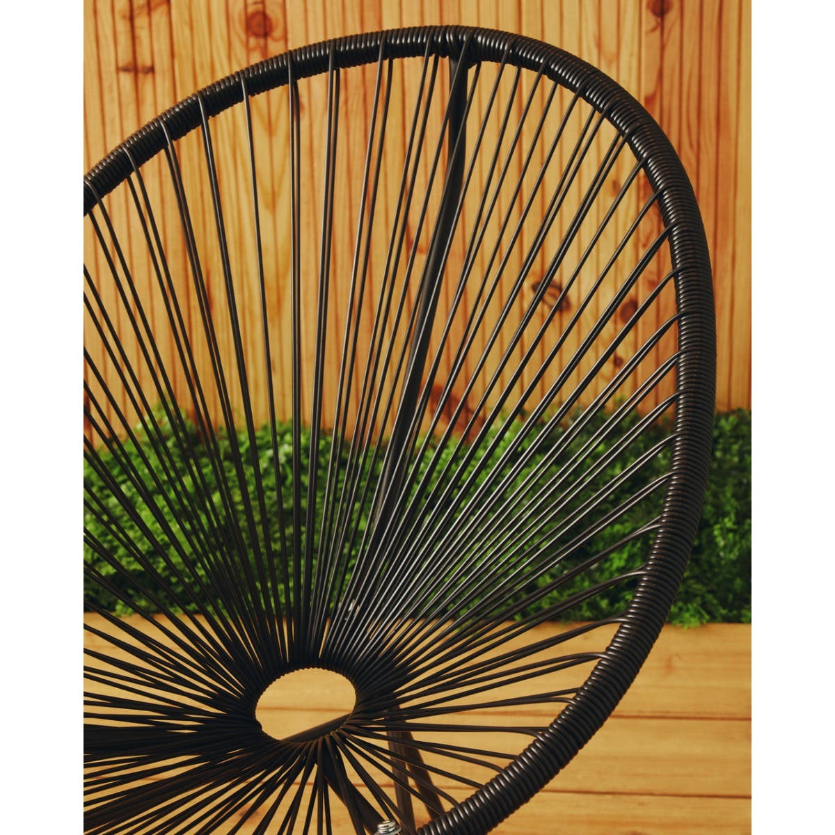 Miami Black Rattan 3 Piece Patio Set