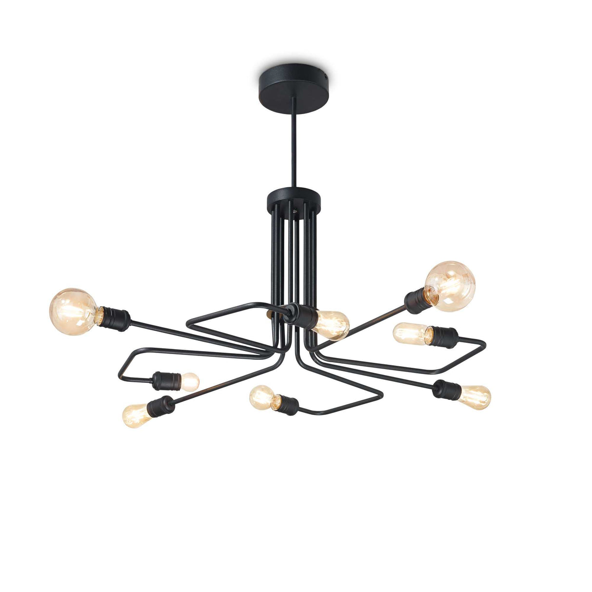 Triumph Black 8-Light Pendant Chandelier