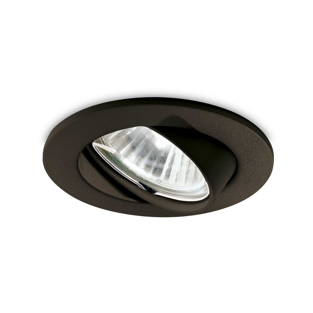 Black Recessed Swing Light Fixture