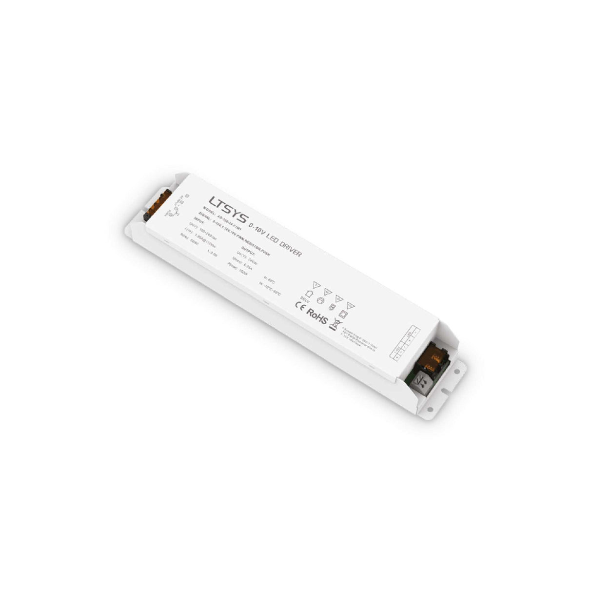 High-Performance 150W 24V DALI/PUSH LED Driver for Strip Lighting