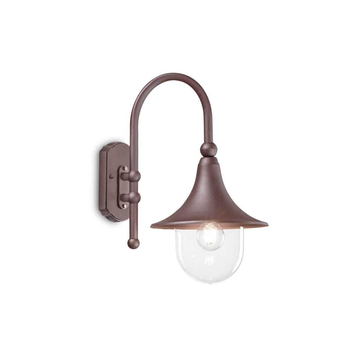 CIMA Single-Bulb Coffee Wall Sconce