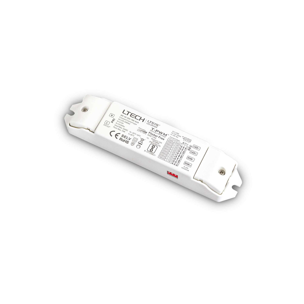 High-Performance 1-10V Dimmable LED Driver 10W 300mA
