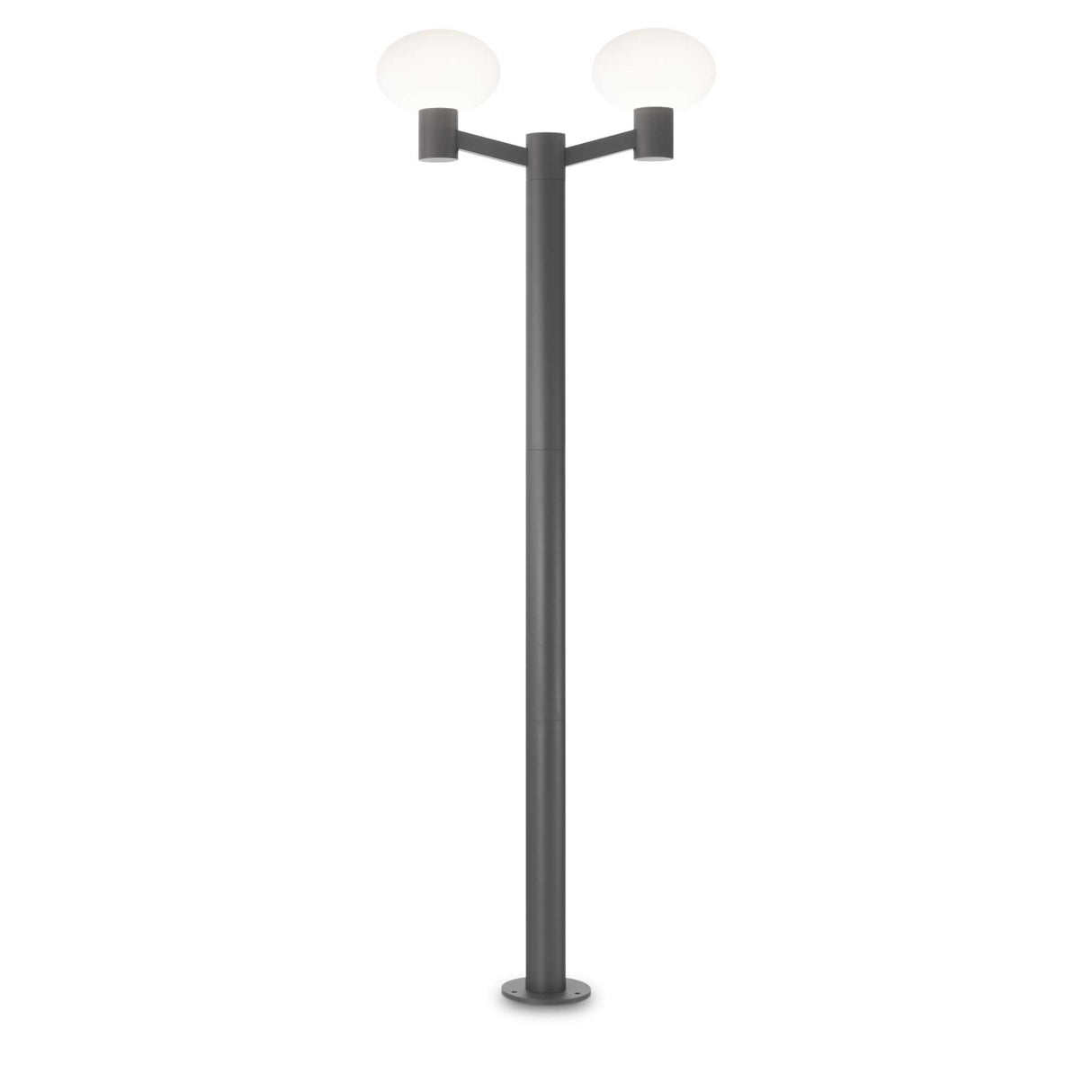 Anthracite Dual-Bulb CLIO Floor Lamp