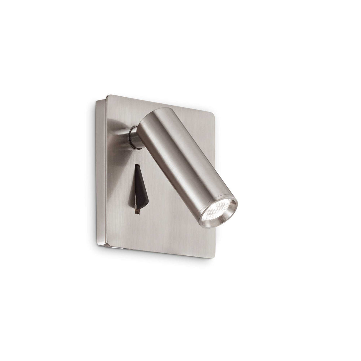 Sleek Nickel Wall Sconce
