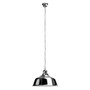 Sanborn Metal Pendant Light with Chrome Finish