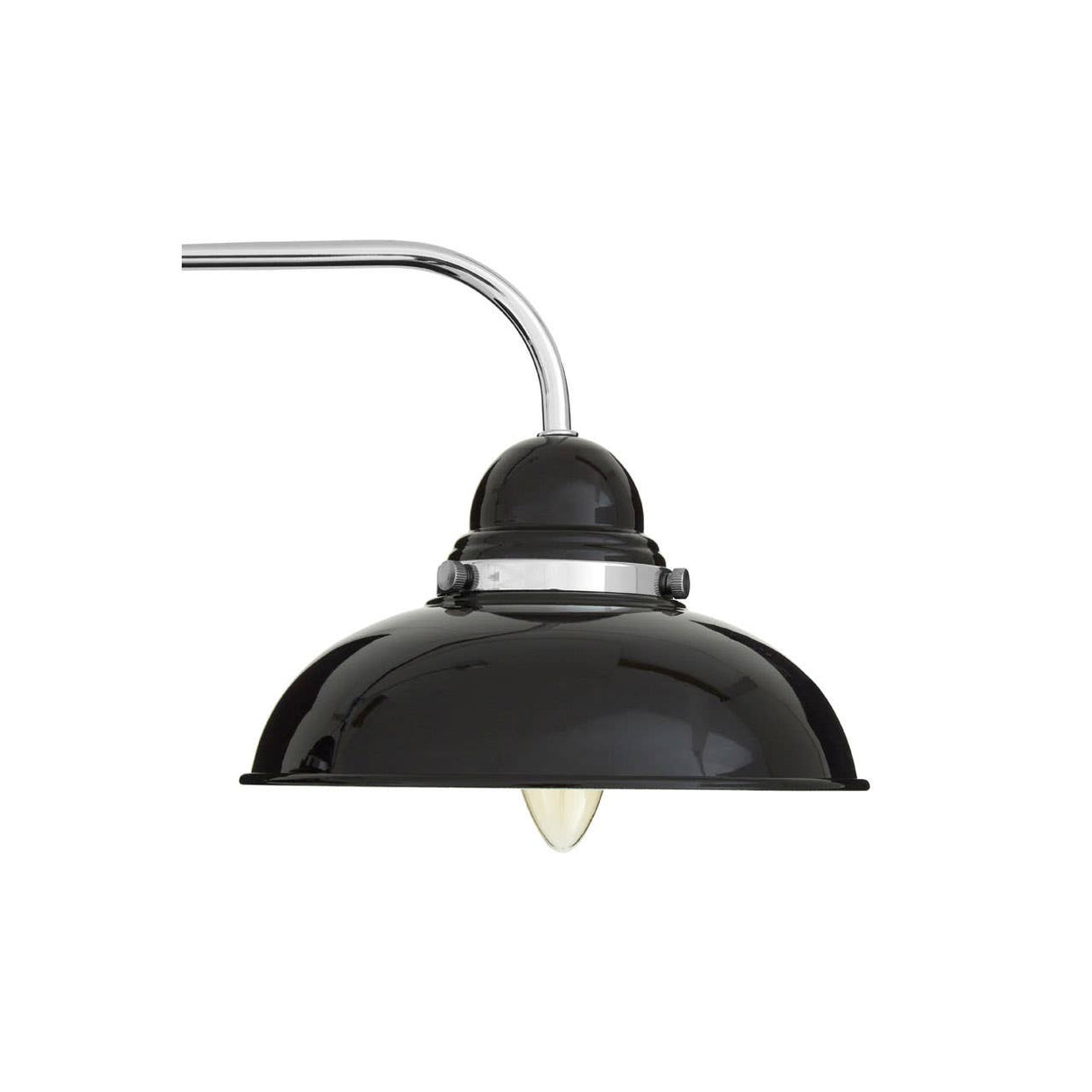 Jasper Black And Chrome 3 Light Pendant Light