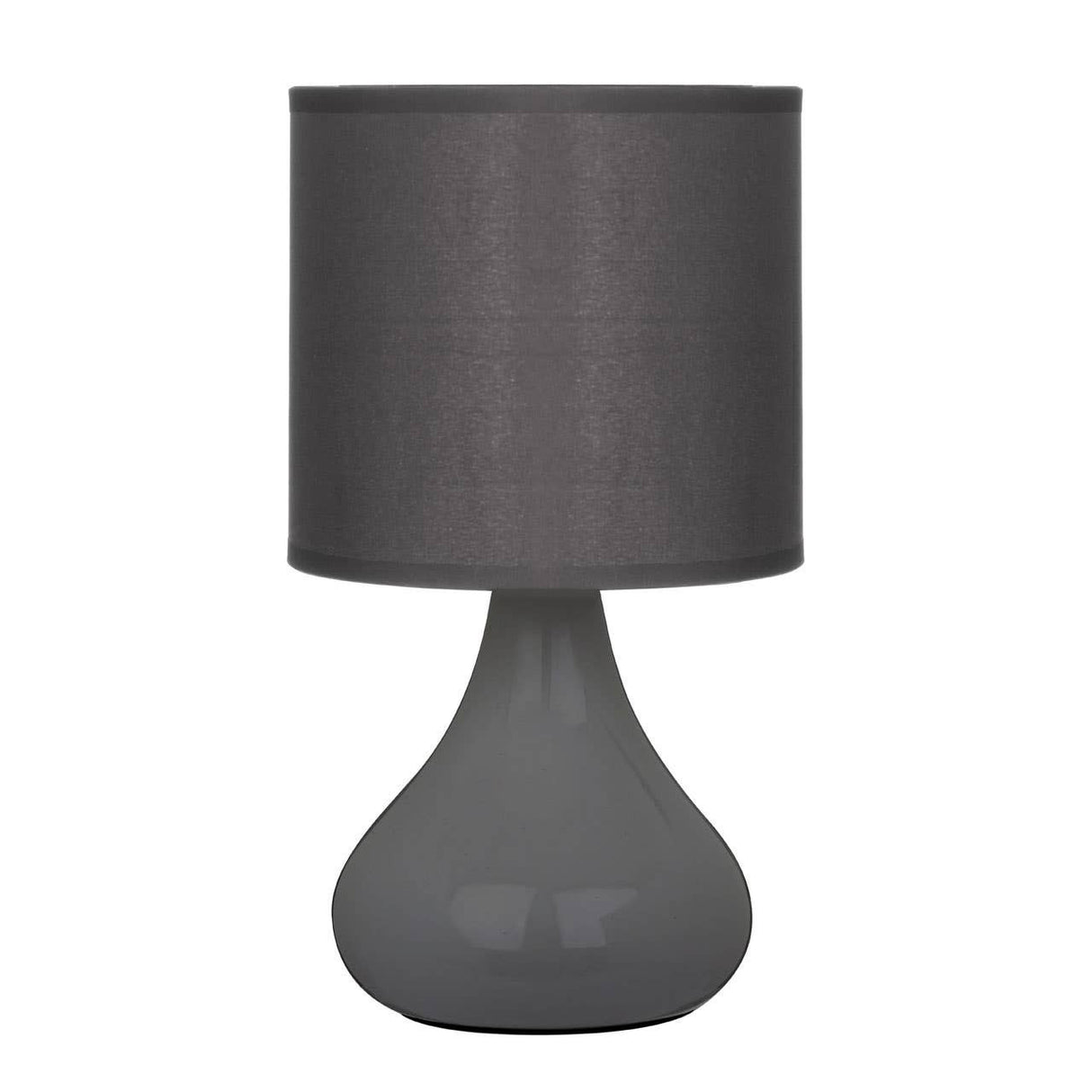Elegant Grey Ceramic Table Lamp