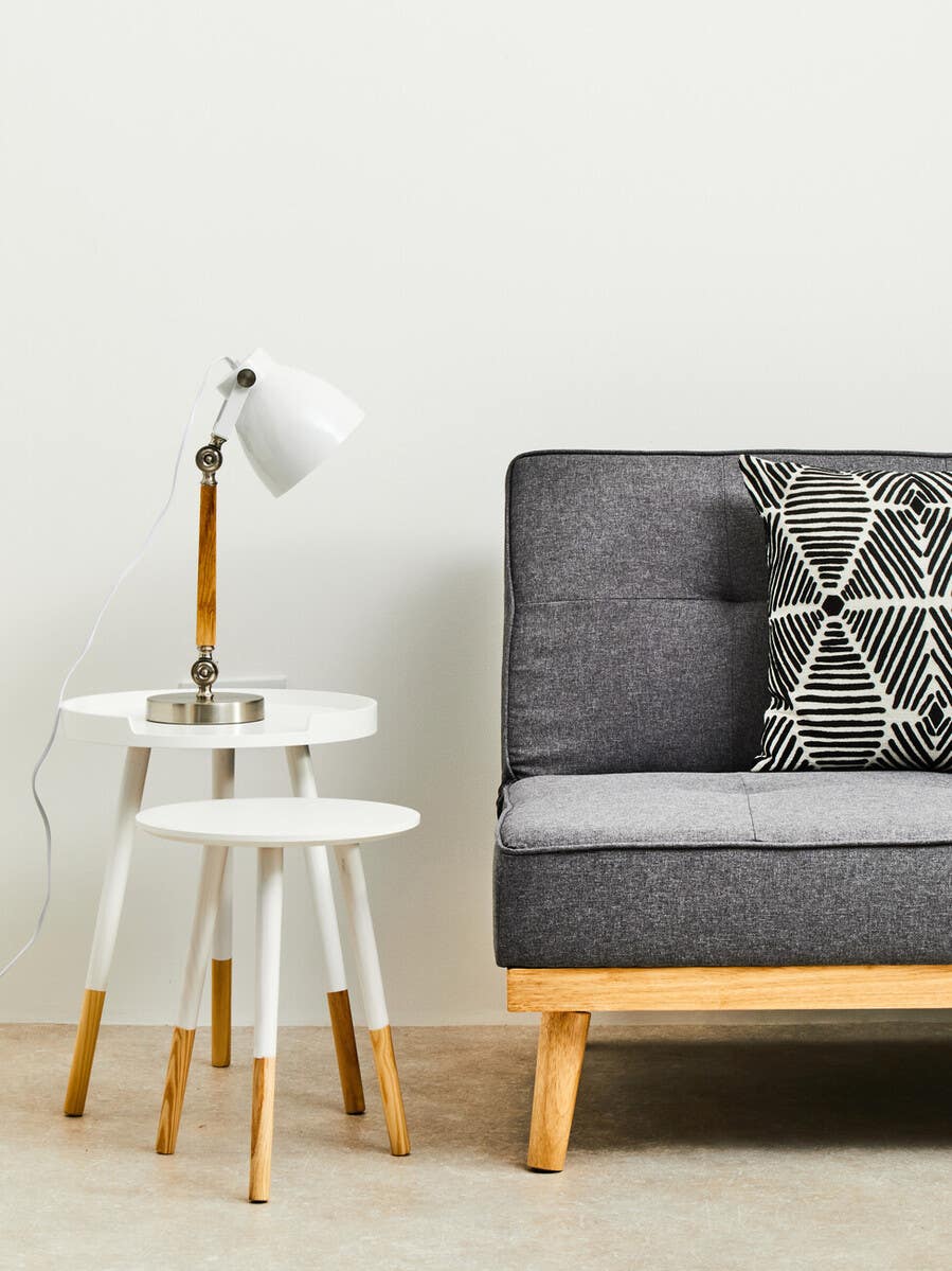 Stockholm Table Lamp With Uk Plug