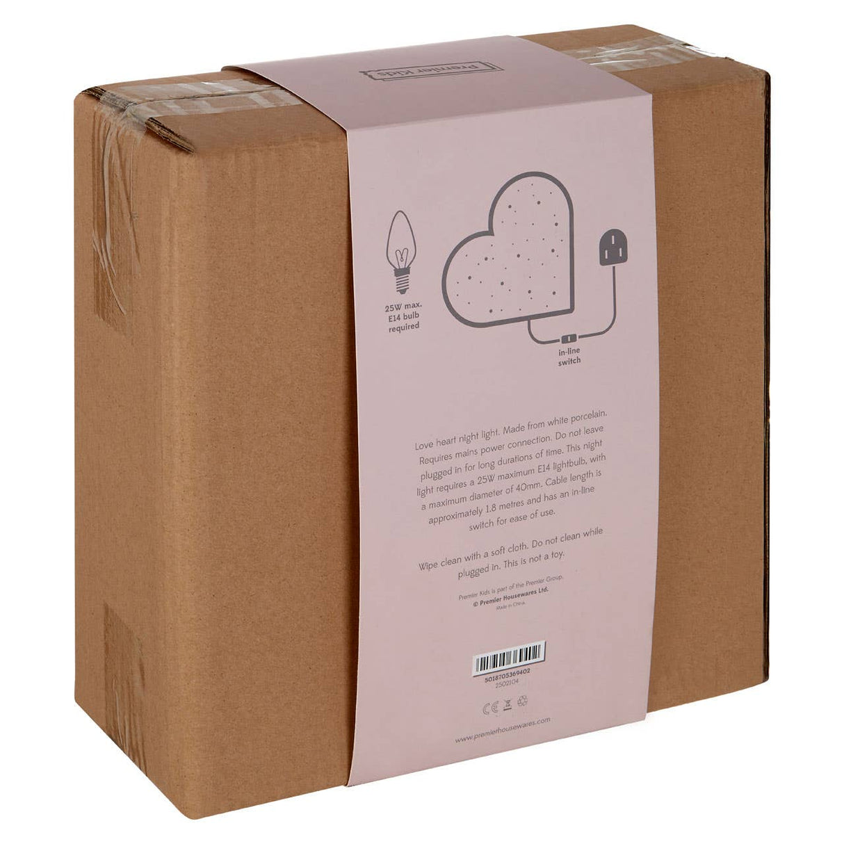 Kids Heart Night Light