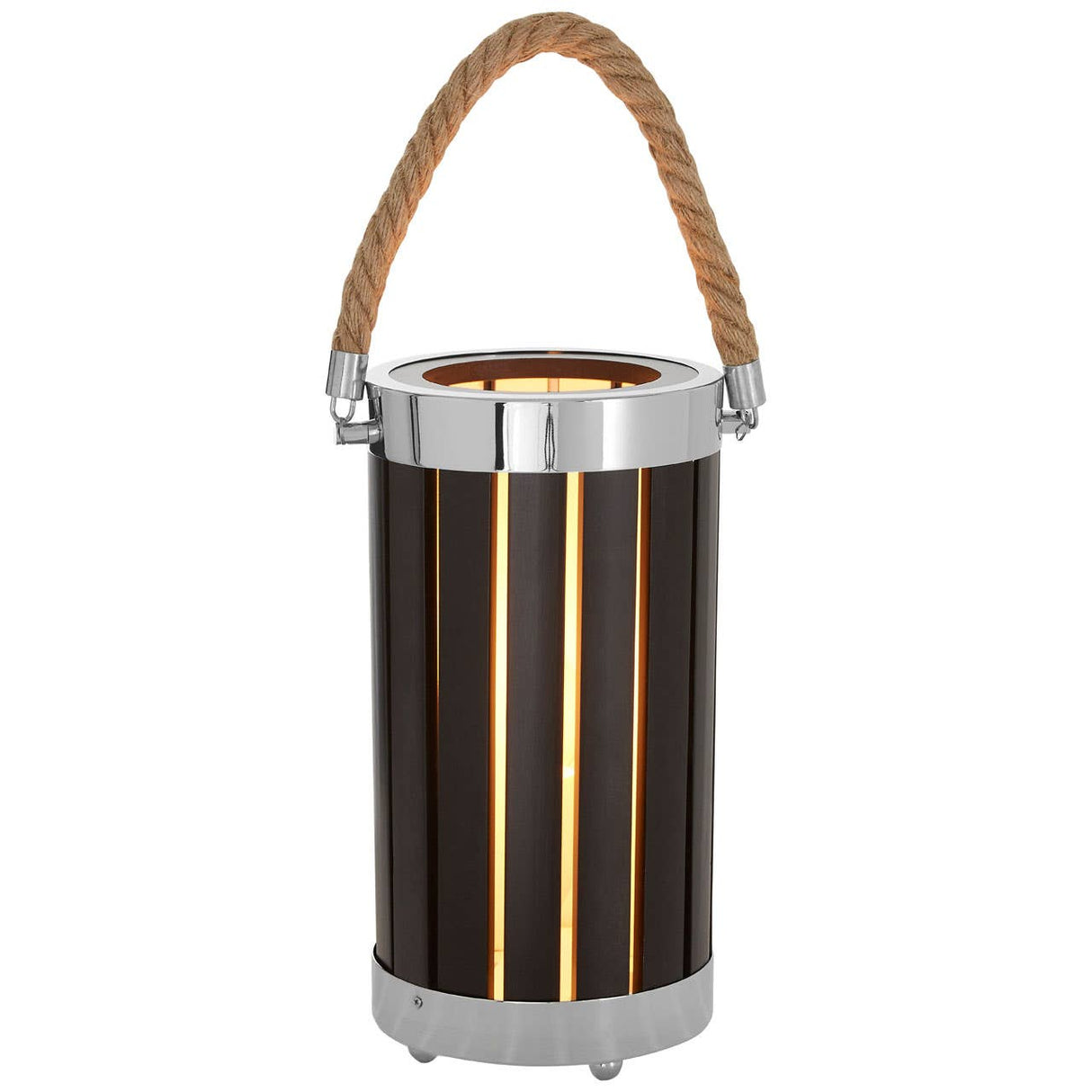 Brooke Black Wood / Metal Table Lamp