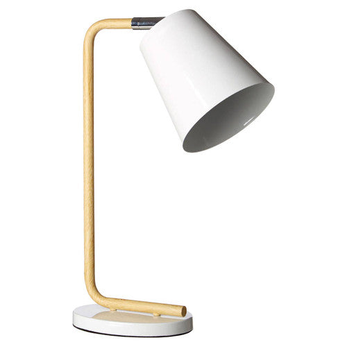 Bruin White Table Lamp