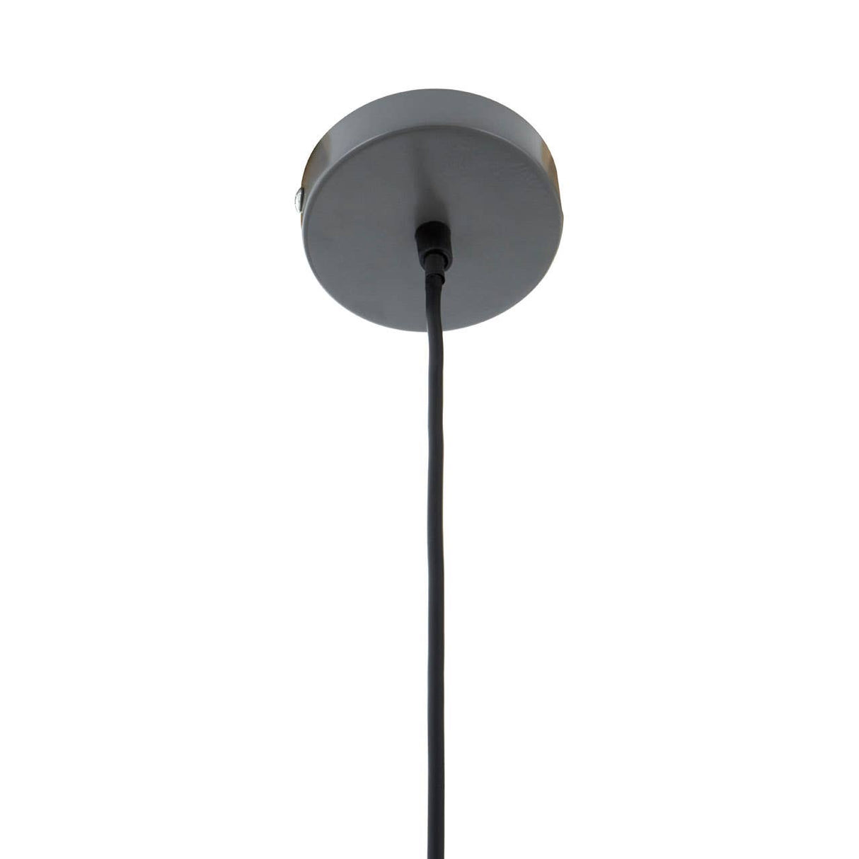 Brant Grey Metal Pendant Light
