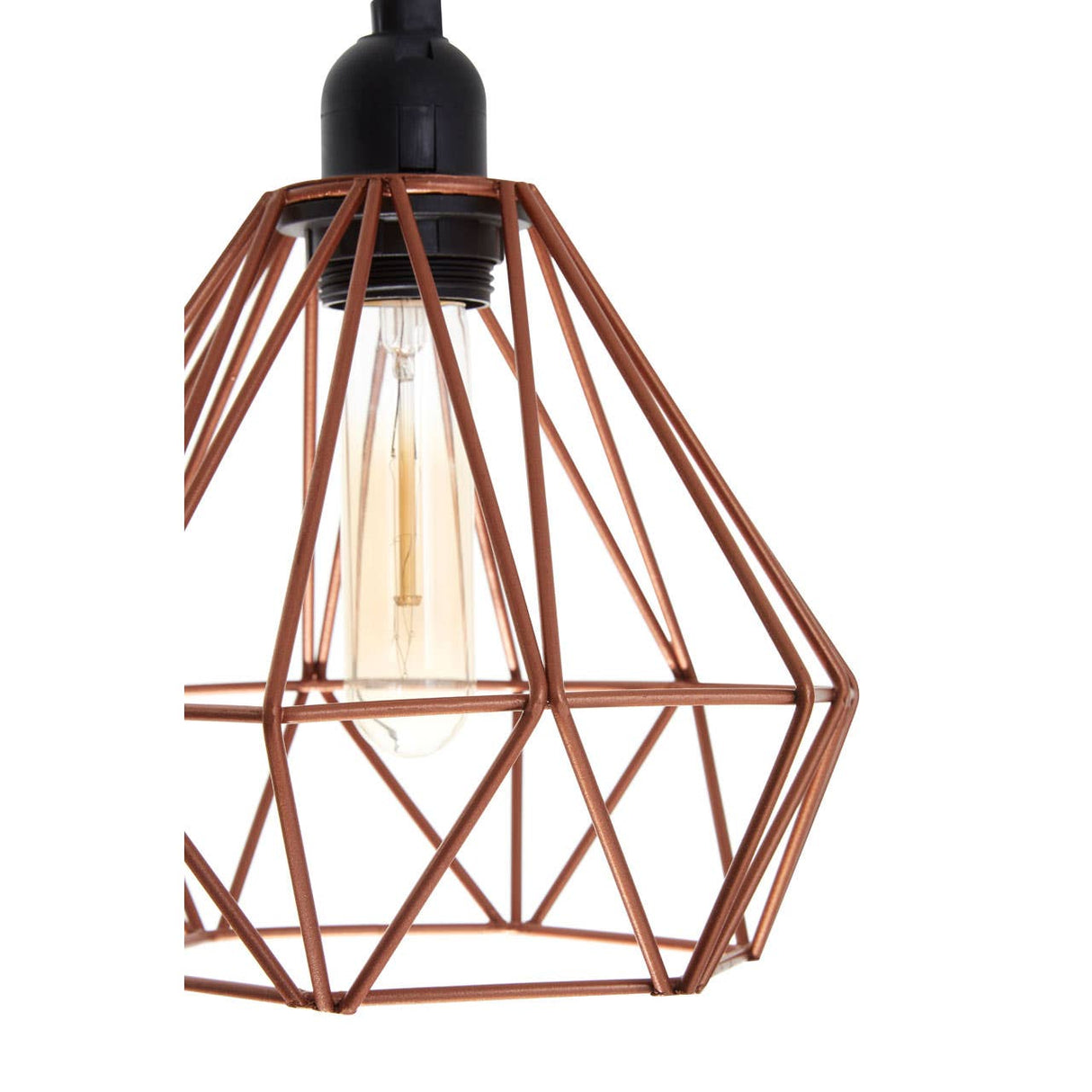 Bartol Copper Metal Wire Pendant Light