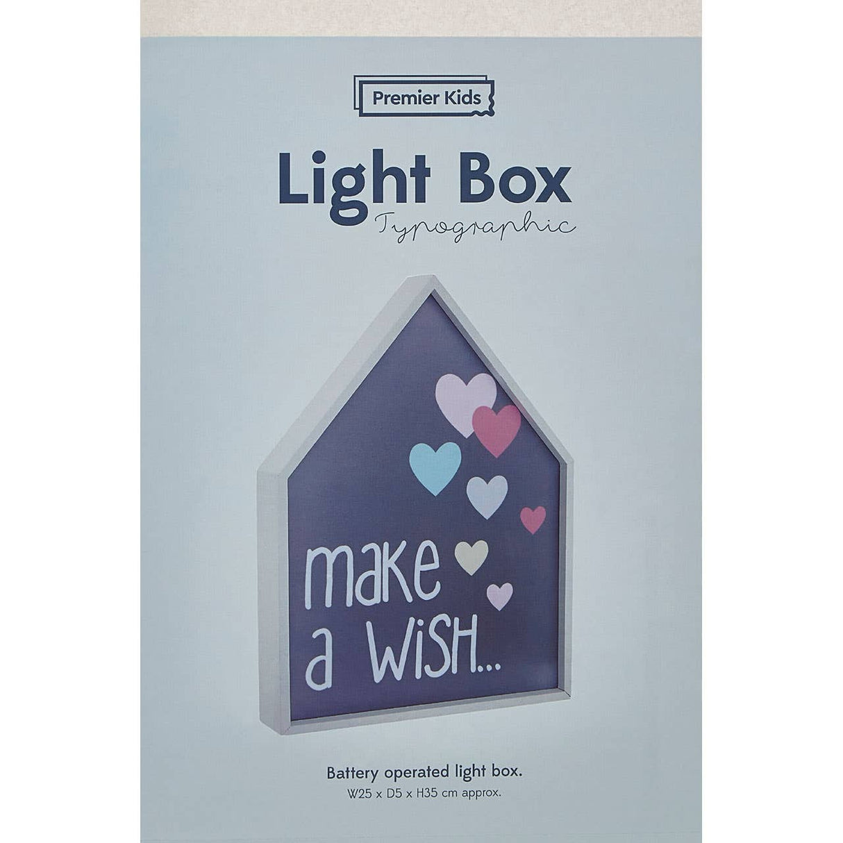 Make A Wish Led Light Box