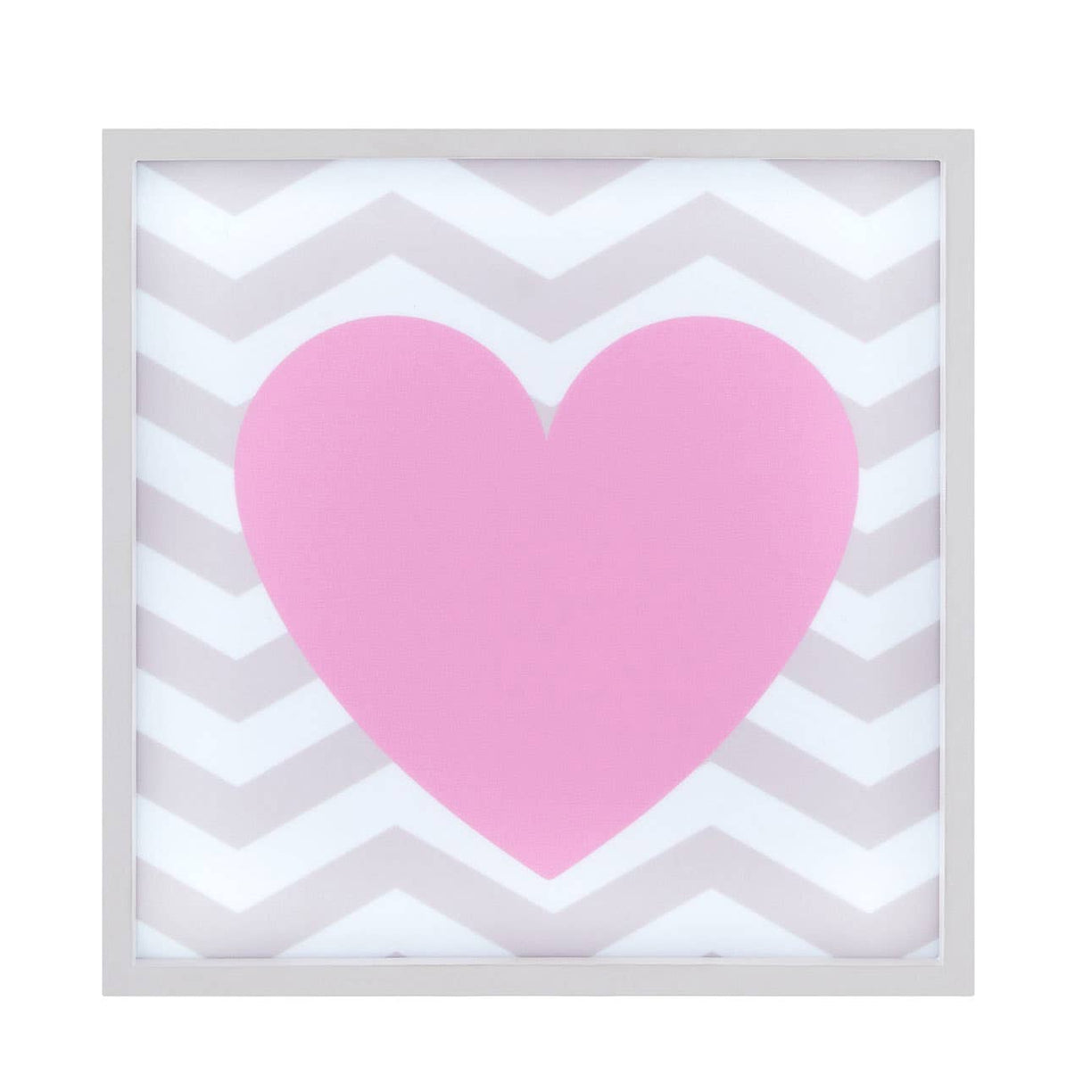 Pink Heart Led Light Box