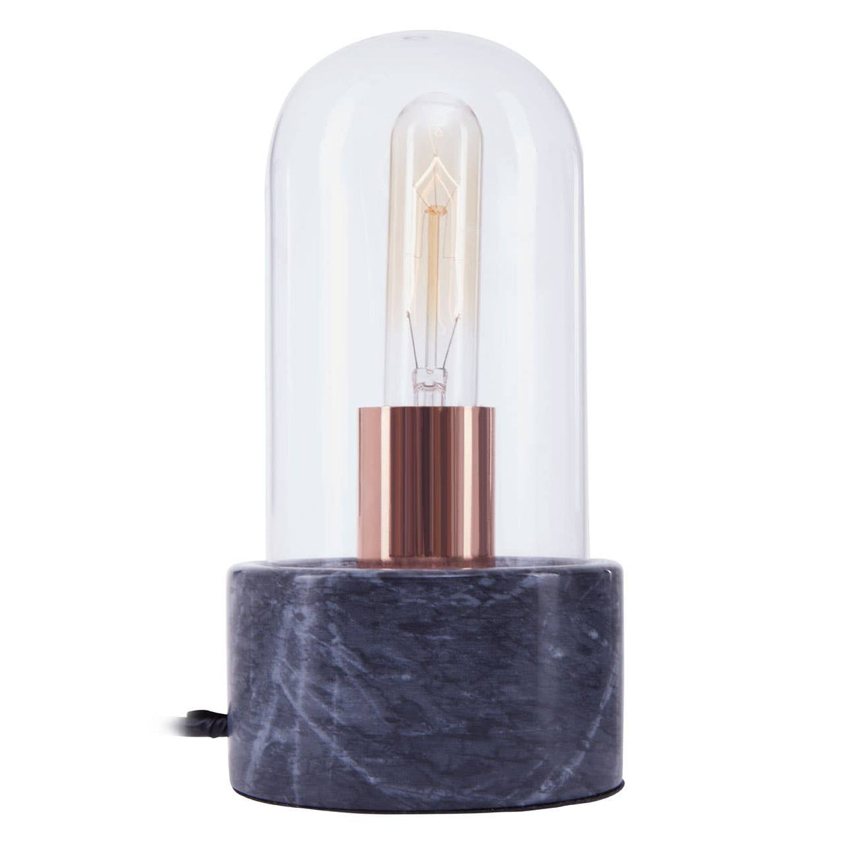 Lamonte Bell Lamp With Black Marble Base