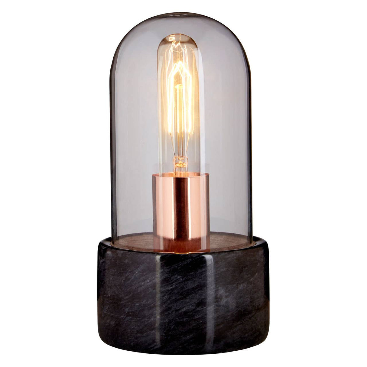 Lamonte Bell Lamp With Black Marble Base