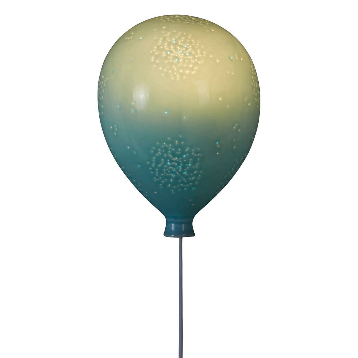 Kids Glossy Blue Balloon Night Light