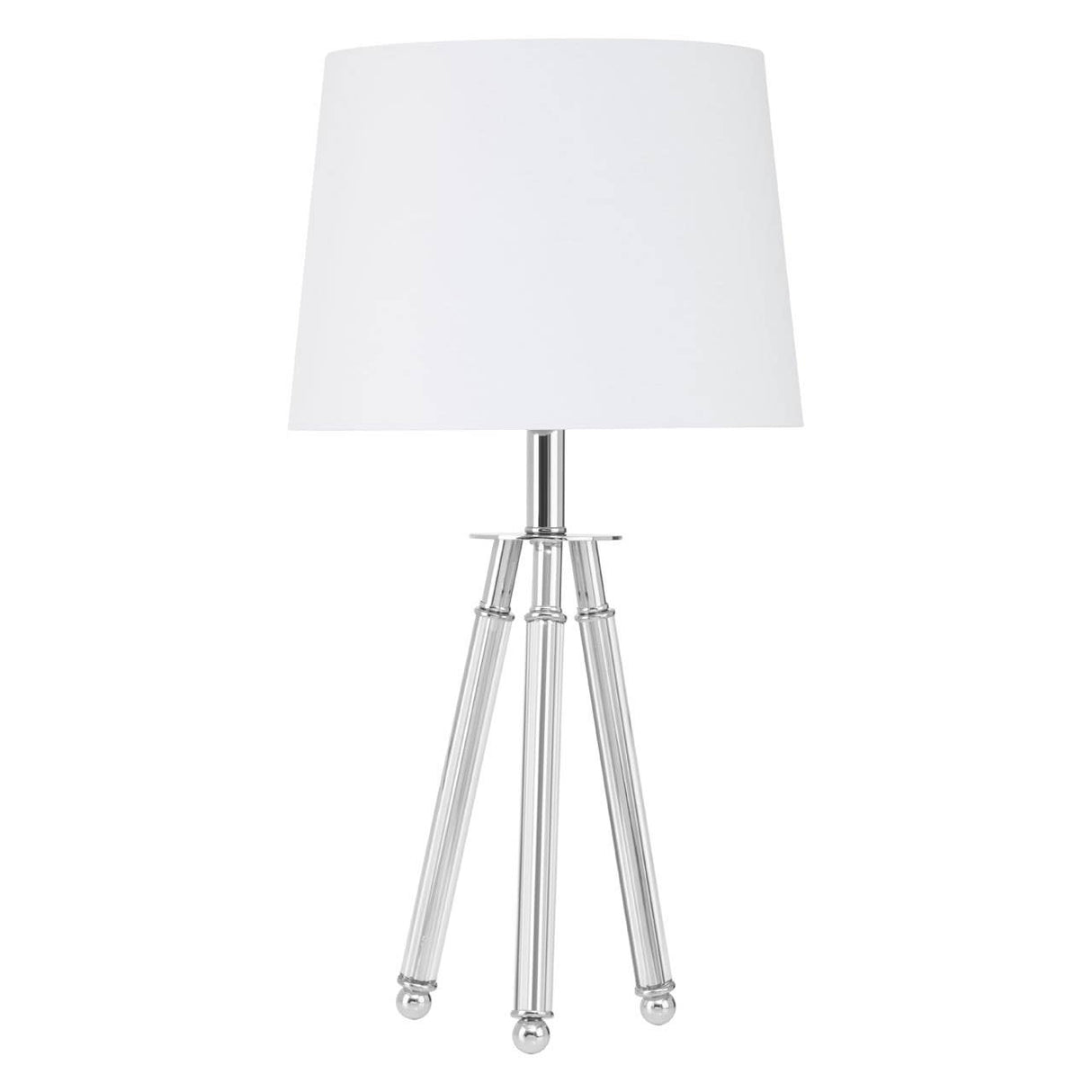 Halia Chrome Finish Table Lamp