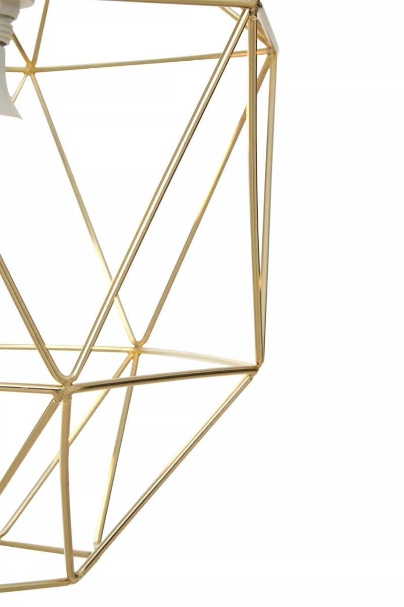 Wyra Champagne Gold Pendant Light