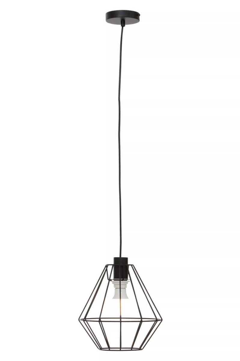 Wyra Black Cage Pendant Light