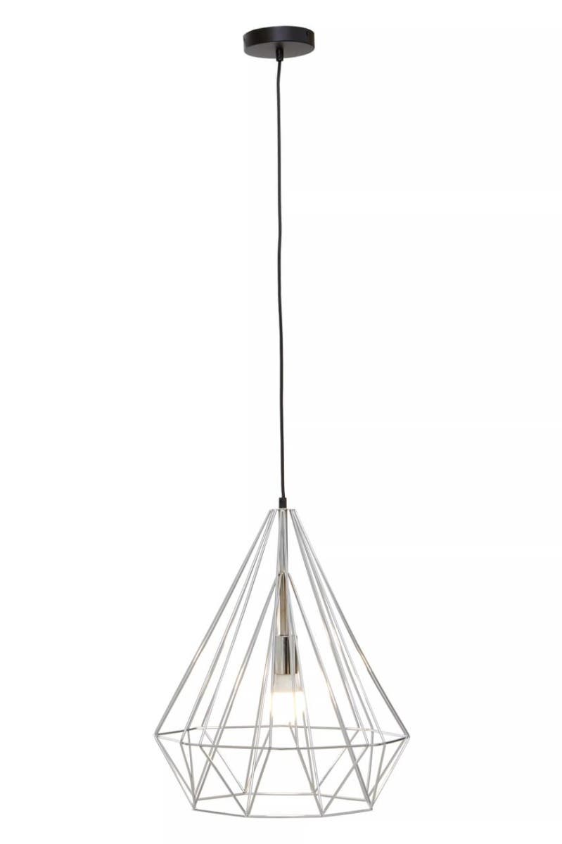 Wyra Chrome Conical Pendant light