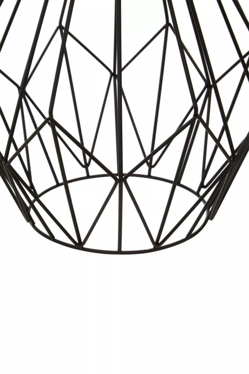 Wyra Black Gold Frame Pendant light