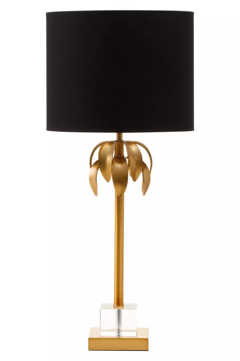 Herta Gold Metal Finish Table Lamp